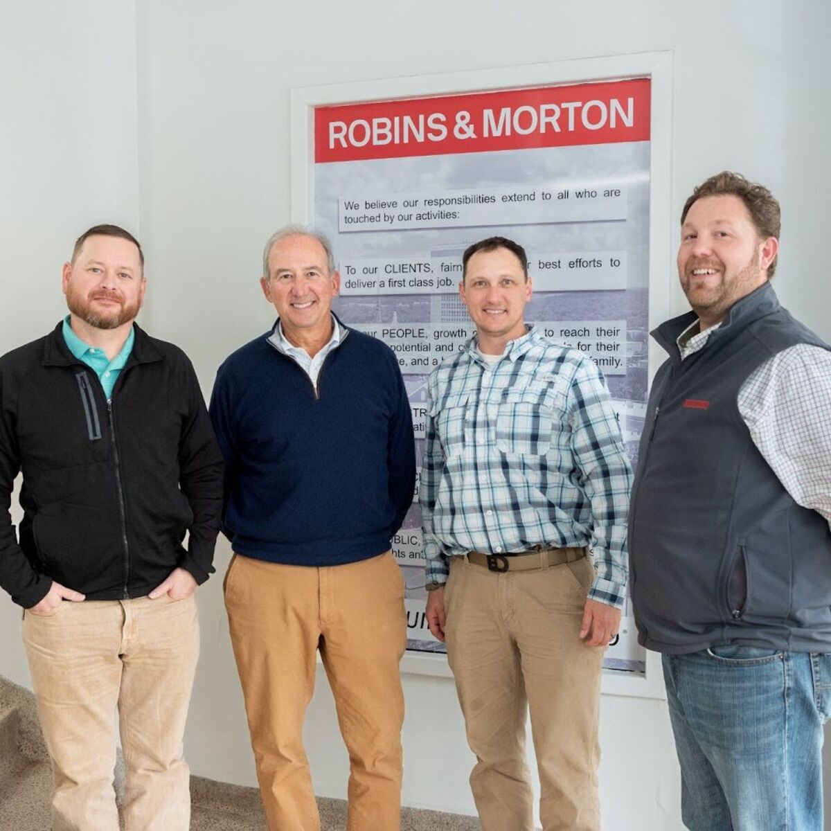 A Constructive Collaboration: Robins & Morton