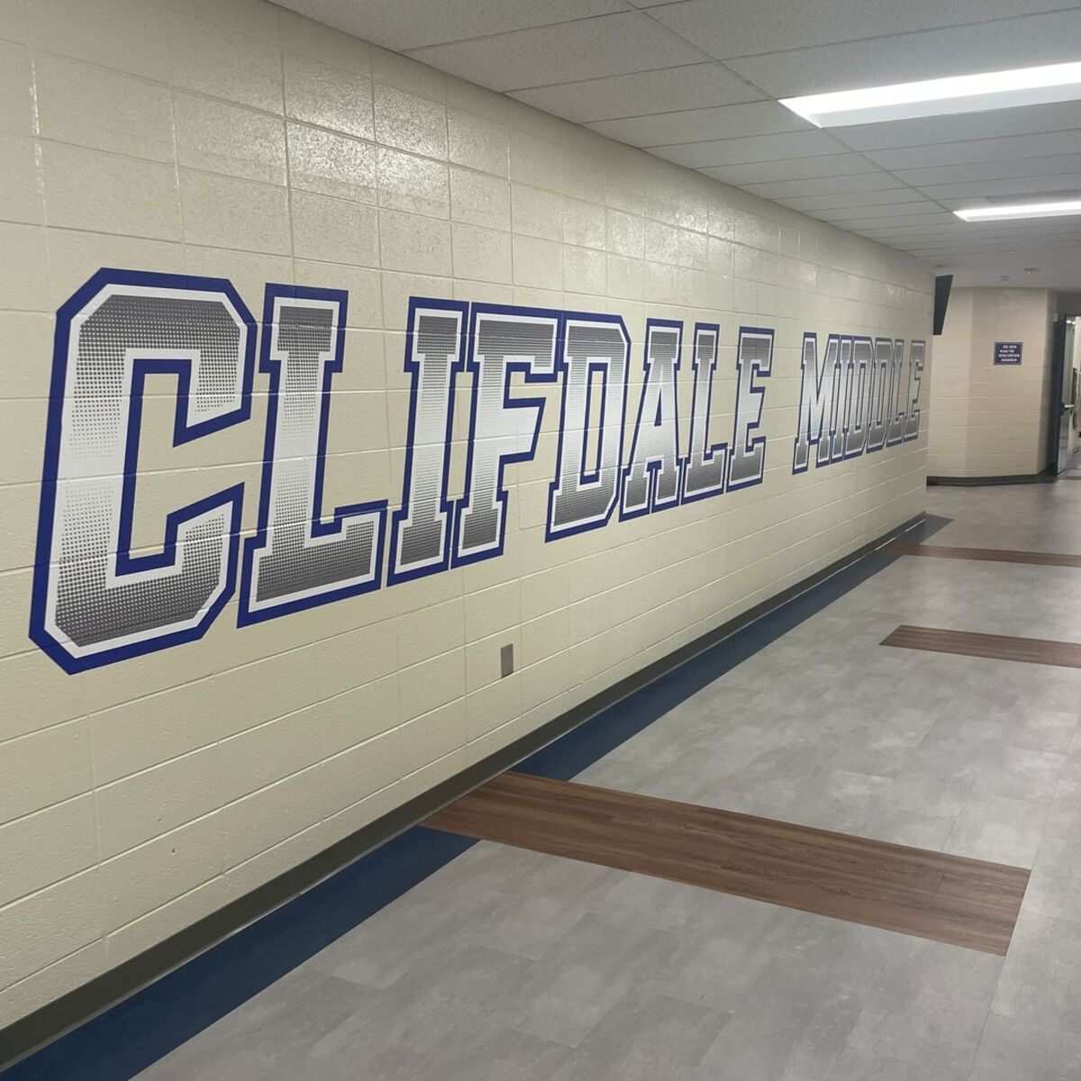 Flooring Facelift for Clifdale Middle School