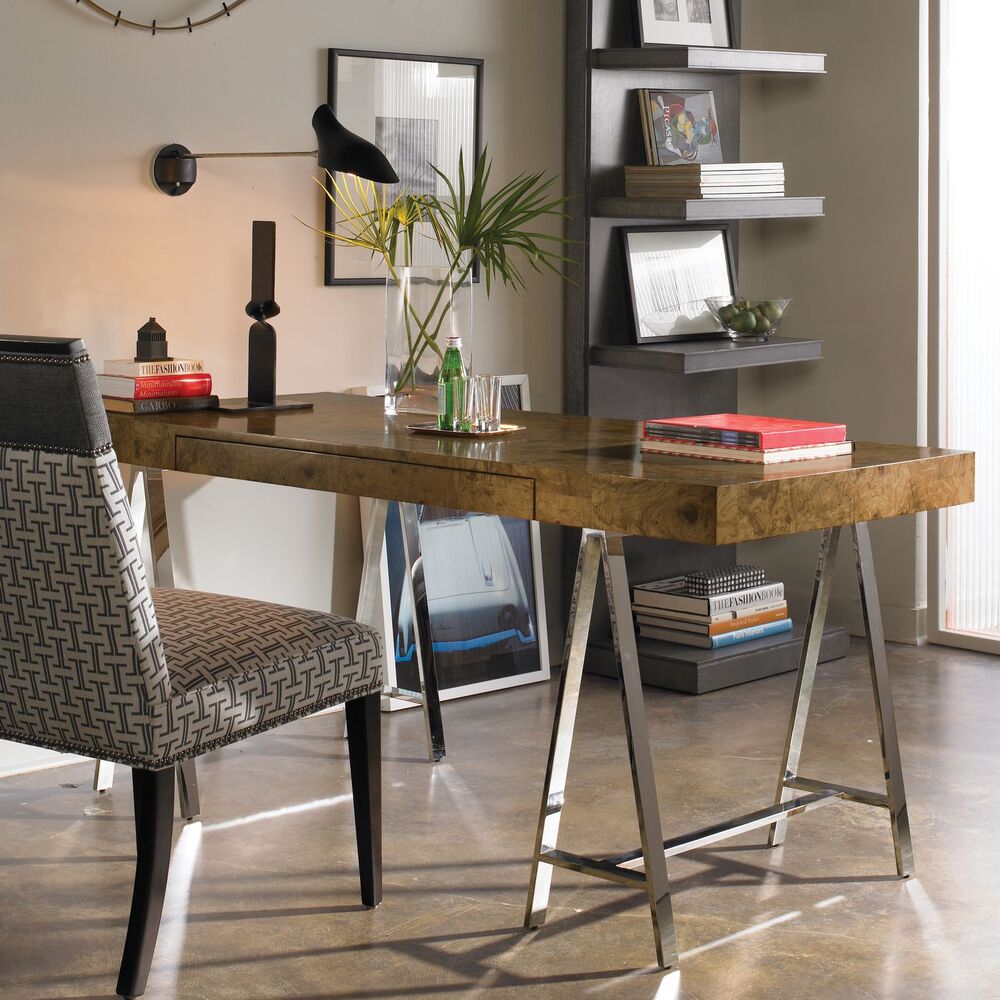 Vanguard Michael Weiss Natural Burl Scribner Desk 