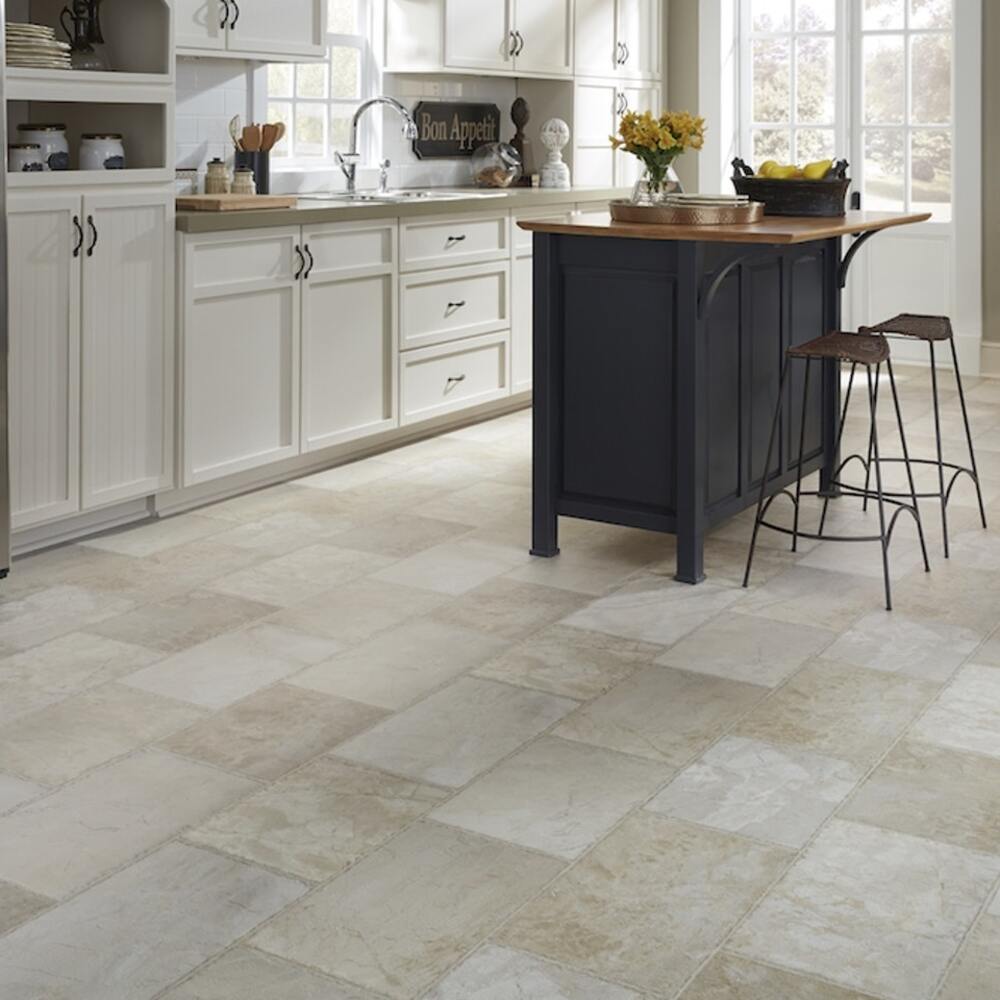 Parthenon Alabaster Sheet Vinyl