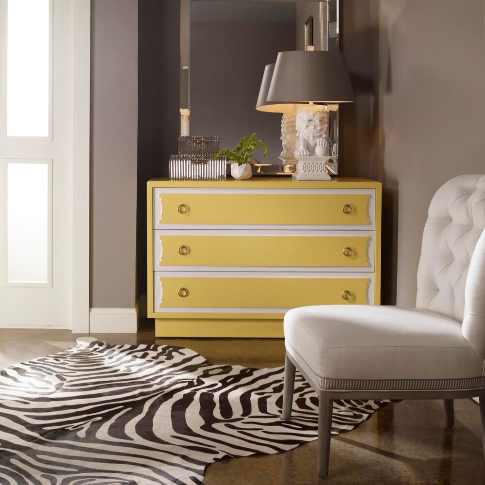 Vanguard Prosser Dresser and Giada Tufted Chair